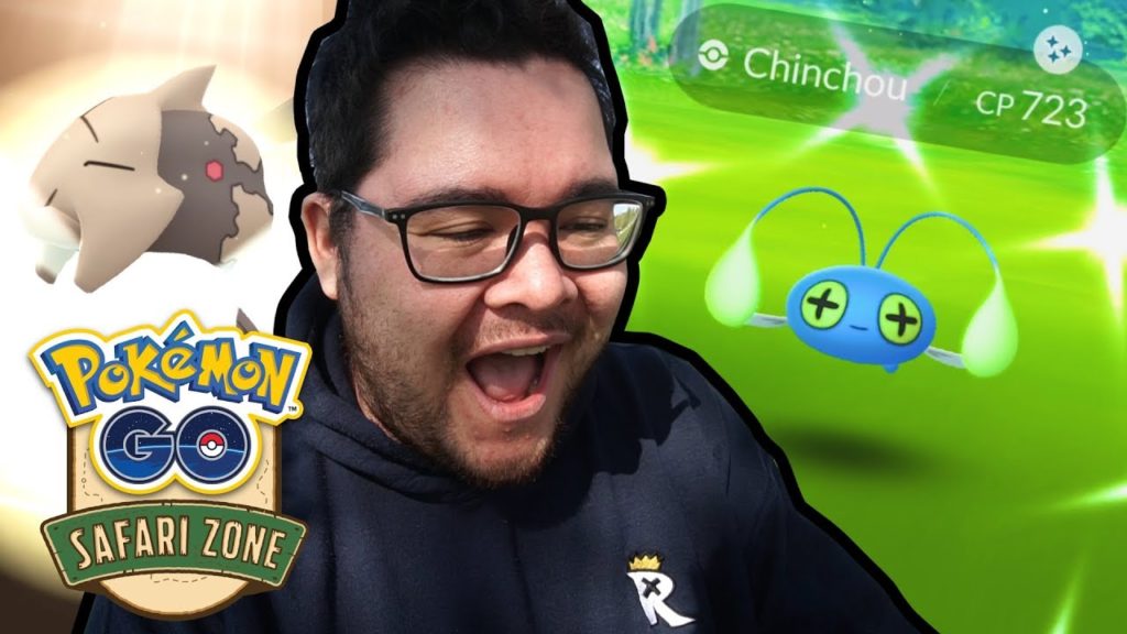 EPIC Shiny Safari Zone OUTSIDE?! [Pokémon GO]