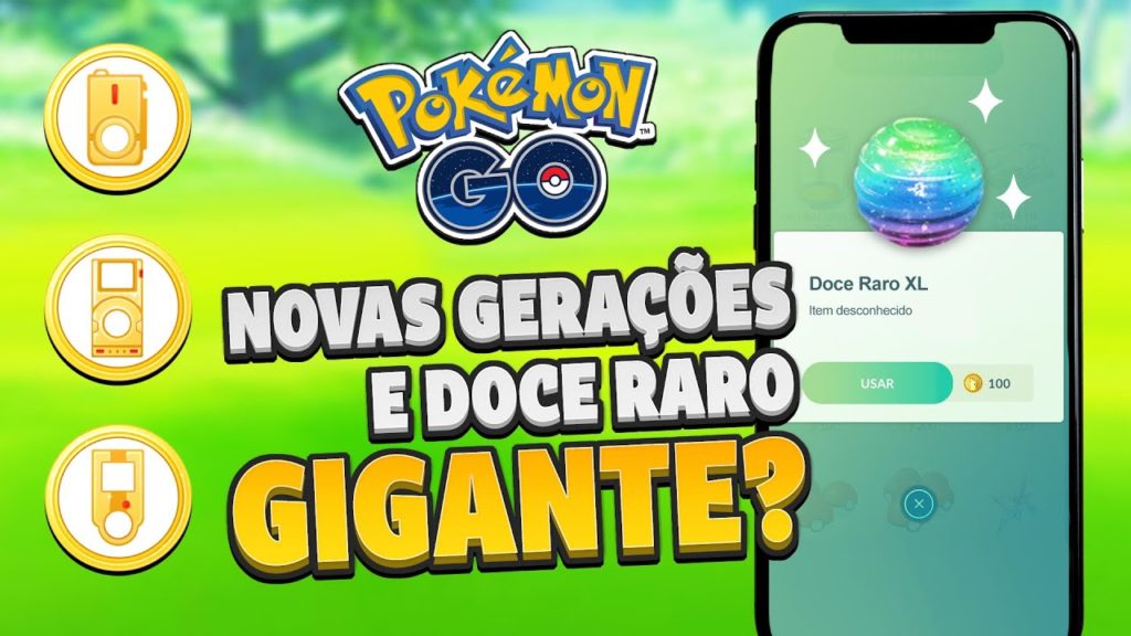Doce Raro GIGANTE e Medalhas de novas Gerações?! | Pokémon GO
