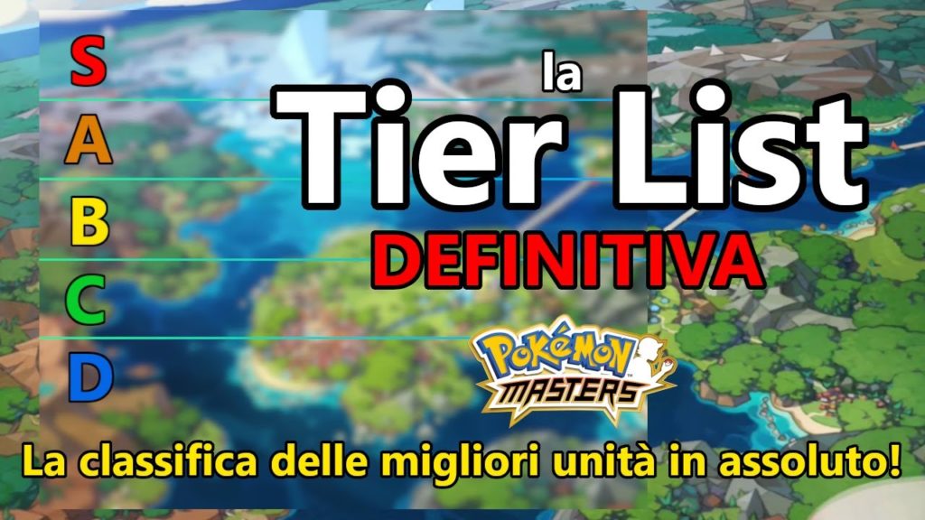 TOP Unità - La TIER LIST definitiva - Pokémon Masters