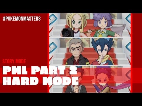 Pokémon Masters League 2! MAIN STORY HARD MODE! - Pokémon Masters PT-BR #03H