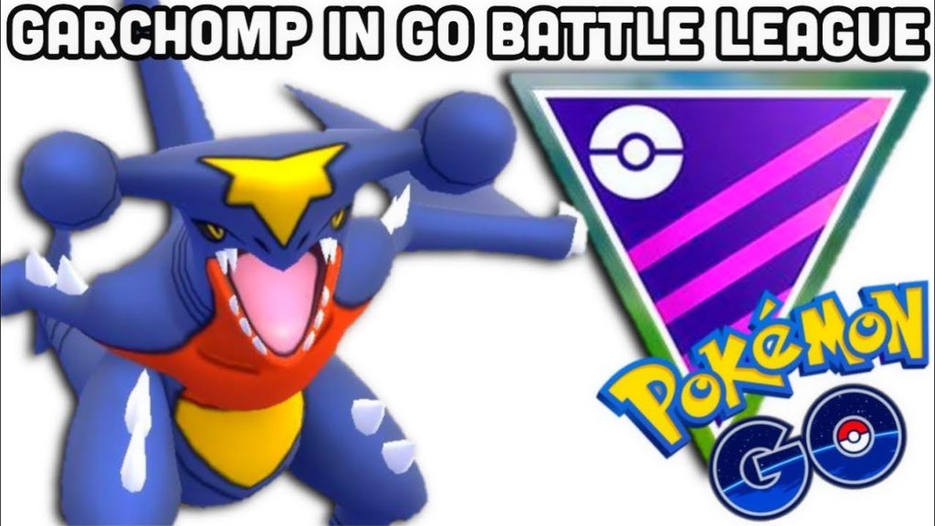 Garchomp the Sand Shark eats Steel in Master GO Battle League Pokemon GO