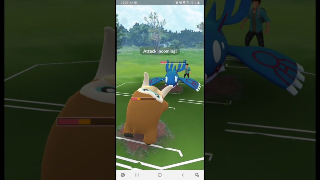 【精靈寶可夢Go】大師聯盟對戰 金豬龍組合，開局逆風，騎拉帝那詛咒之風就是用來騙盾的  Pokemon Go PvP Master League  Ominous wind is a trick