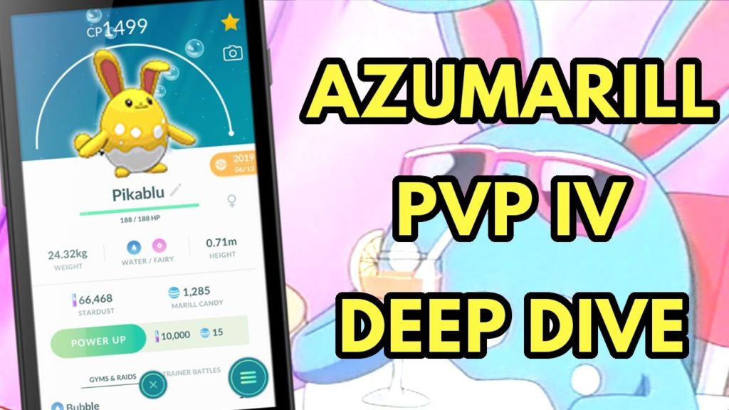 Azumarill PvP IV Deep Dive | Pokemon GO Battle League