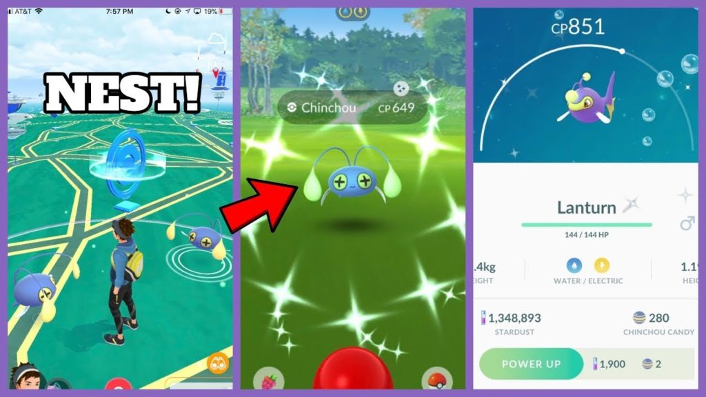 THE BEST SHINY CHINCHOU NESTS IN POKEMON GO! New Shiny Pokemon Release!