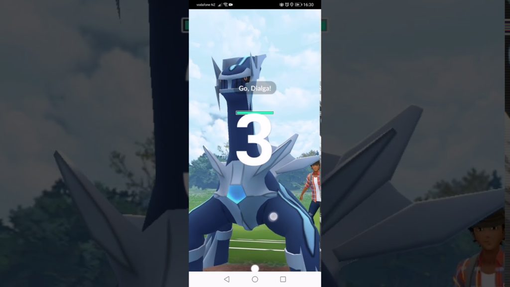 【精靈寶可夢Go】大師聯盟對戰 換下帝牙盧卡的對手失了先手，班基拉斯啃到對方直接投降！Pokemon Go PvP Master League