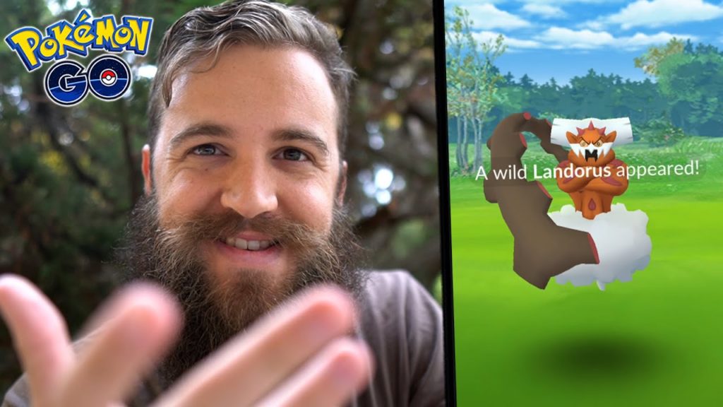 Catching Landorus In Pokemon Go (New Unova Legendary Pokemon)