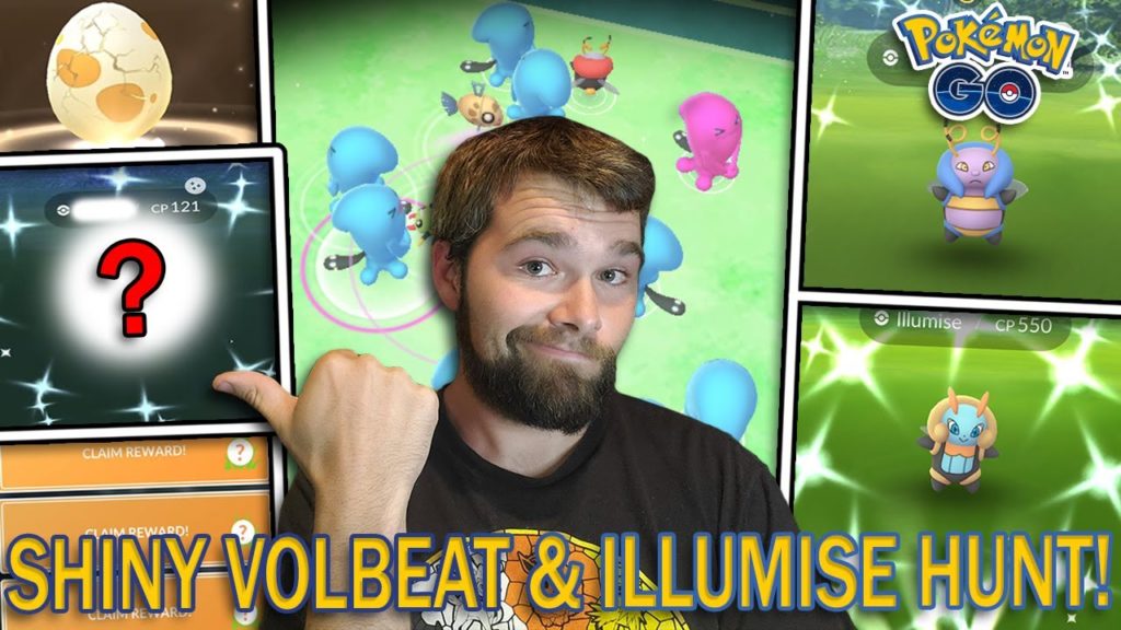 SHINY VOLBEAT & ILLUMISE HUNT! WOBBUFFET SPOTLIGHT HOUR! (Pokemon GO Buddy Event)