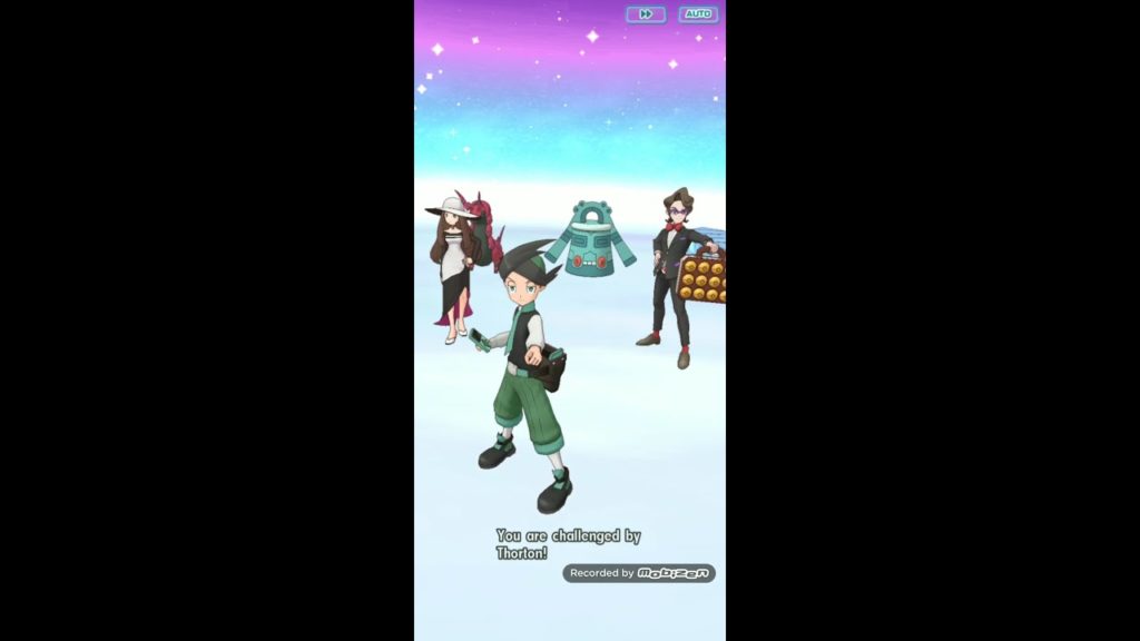 Pokemon masters battle villa: hall 10 challenge thorton (refight)