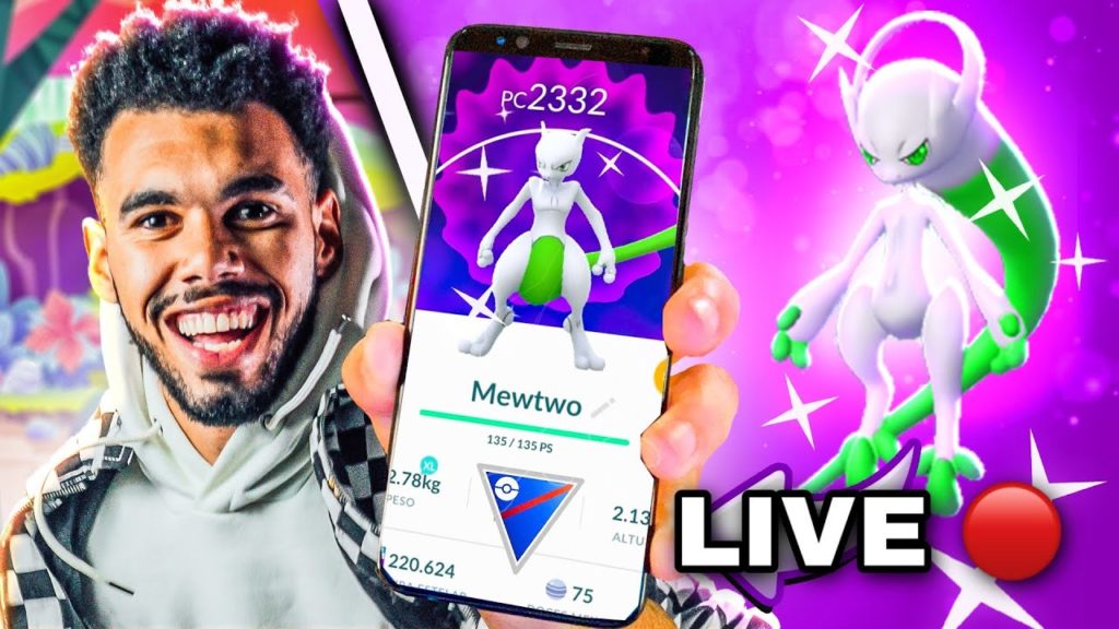 LENDA DE MEWTWO SHINY - LIVE POKEMON GO | Cris |