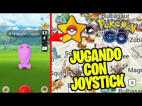 PROBANDO NUEVO JOYSTICK/H4CK CON EVENTO DE WOBBUFFET SHINY! - POKEMON GO!