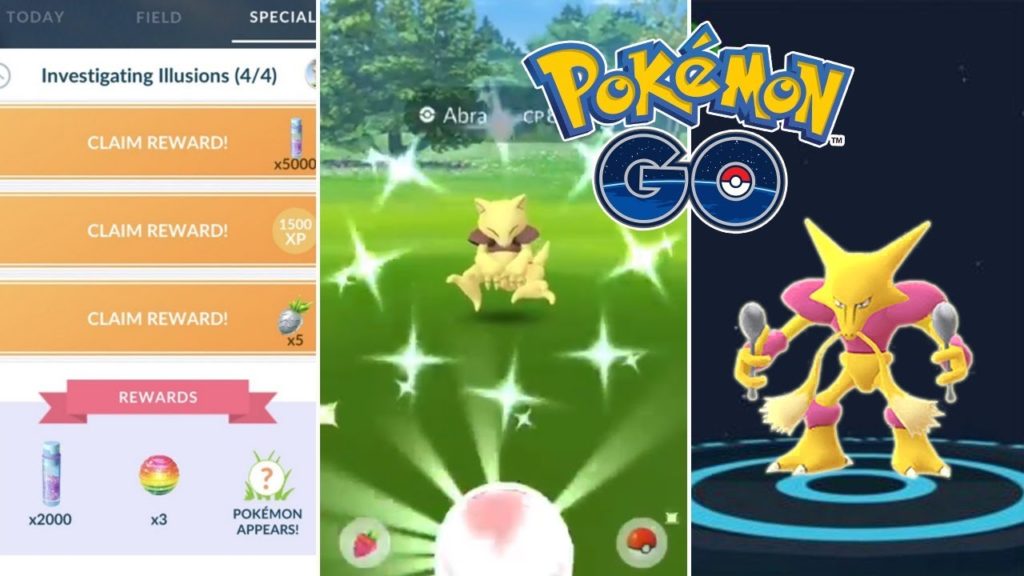 DIRECTO DEL COMMUNITY DAY DE ABRA! TRIPLE DE POLVOESTELAR Y MUCHO SHINY! [davidpetit]