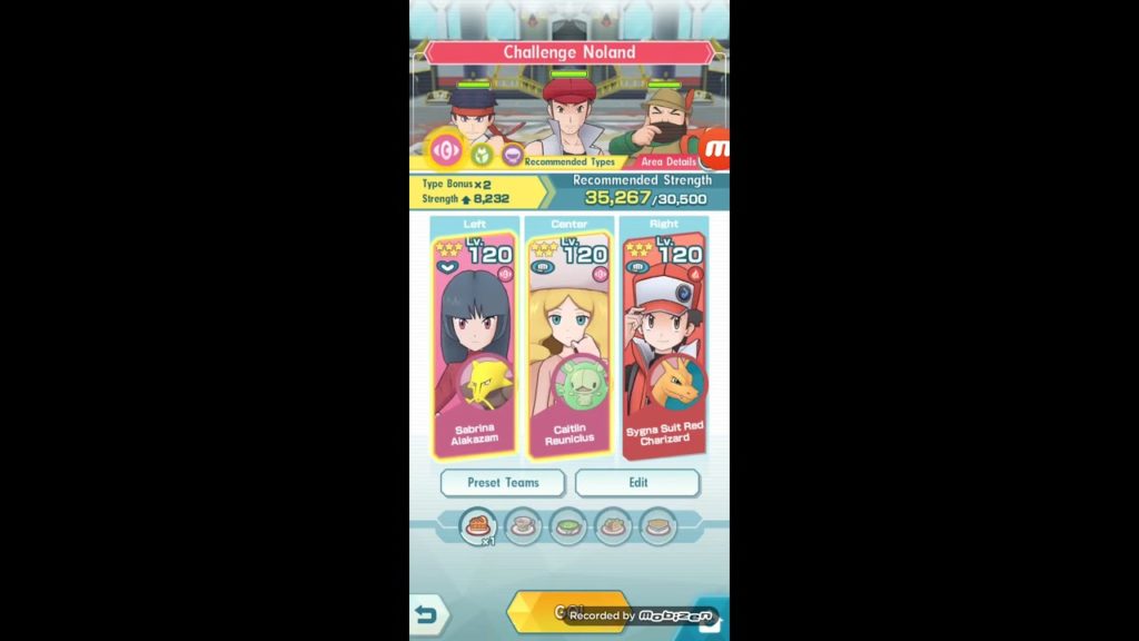 Pokémon Masters Battle Villa Hall 25 (Noland) - with Charizard