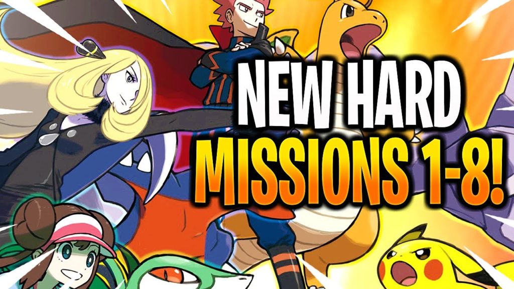 *NEW* HARD MISSIONS 1-8! - Pokémon Masters