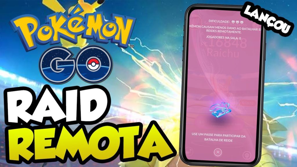 LANÇOU! TESTEI AS RAIDS REMOTAS NO POKÉMON GO! - Pokémon Go | PokeDicas #FICAEMCASA