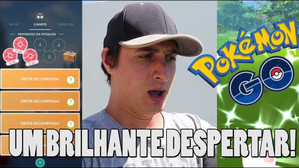 Despertando um Shiny... o incrível balanço do companhevento - PokémonGo