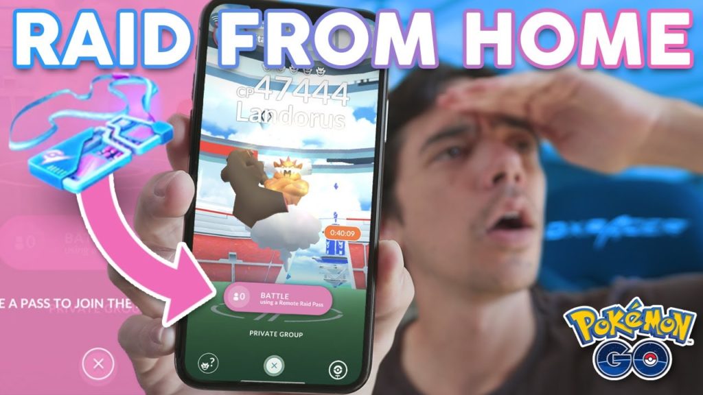 REMOTE RAID FROM HOME IS LIVE in Pokémon GO!