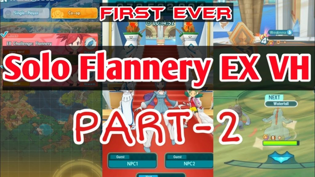 Pokemon masters - Solo Flannery Ex VH Part -2 Explained!!