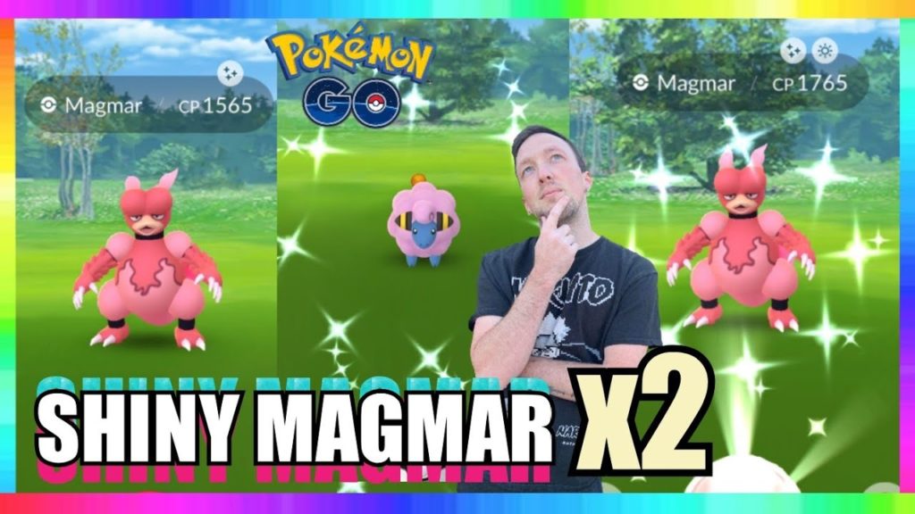 OMG! 2x SHINY MAGMAR CAUGHT & SHINY MAREEP CAUGHT on STREAM IN POKEMON GO!