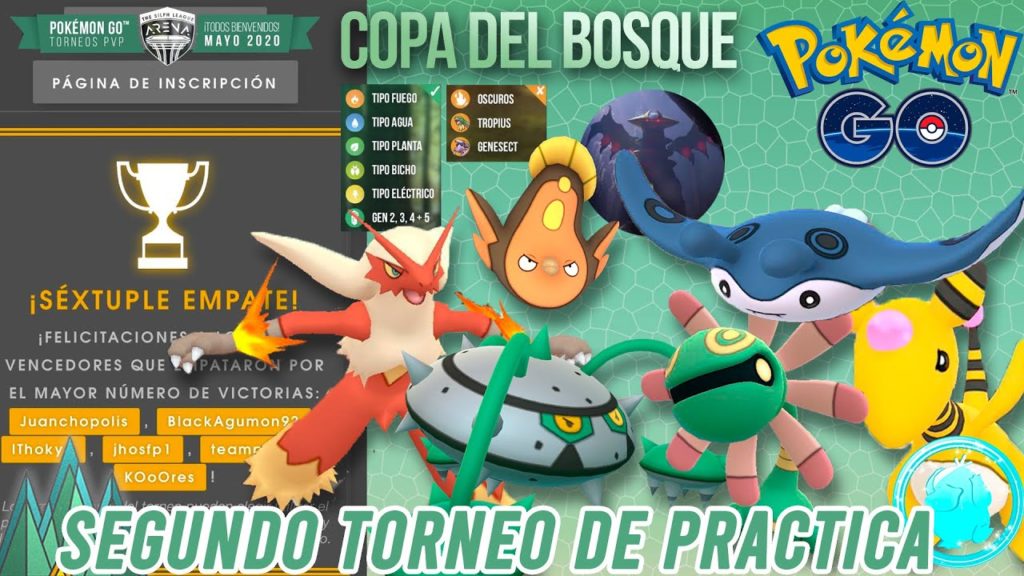 ¡MÚLTIPLE EMPATE EN UNA FOREST DE PRÁCTICA!-Pokémon Go PvP