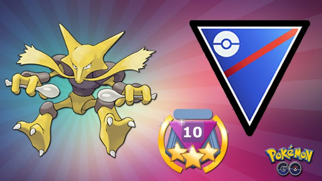 PROBANDO A ALAKAZAM en LIGA 1500 de GO BATTLE LEAGUE (RANGO 10) - POKEMON GO