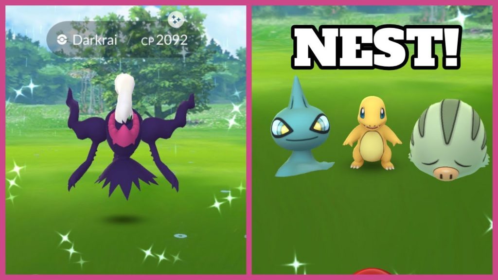 NEW SHINY DARKRAI RAIDS IN POKEMON GO! New Nest Migration Tonight!