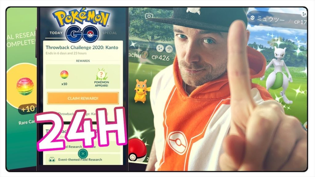 JAK ZDOBYĆ MEWTWO W 24H W POKEMON GO? TAK! ZROBIŁEM TO W 1 DZIEŃ! (THROWBACK CHALLENGE 2020 KANTO