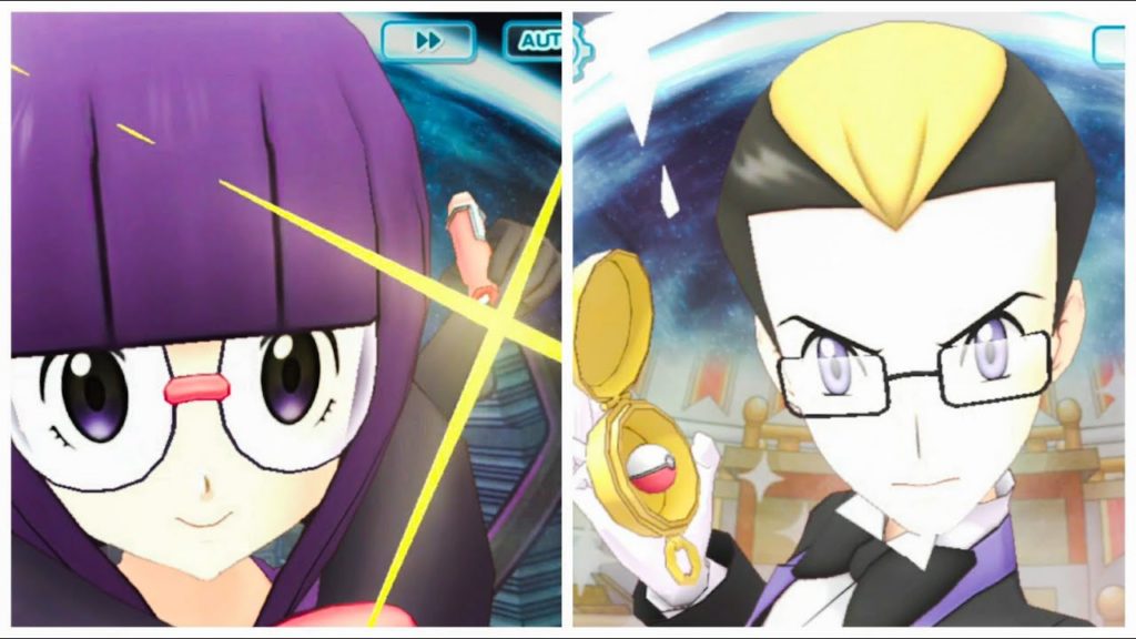 Pokemon Masters Battle Villa Hall 29 & 30 Defeating Darach & Shauntal