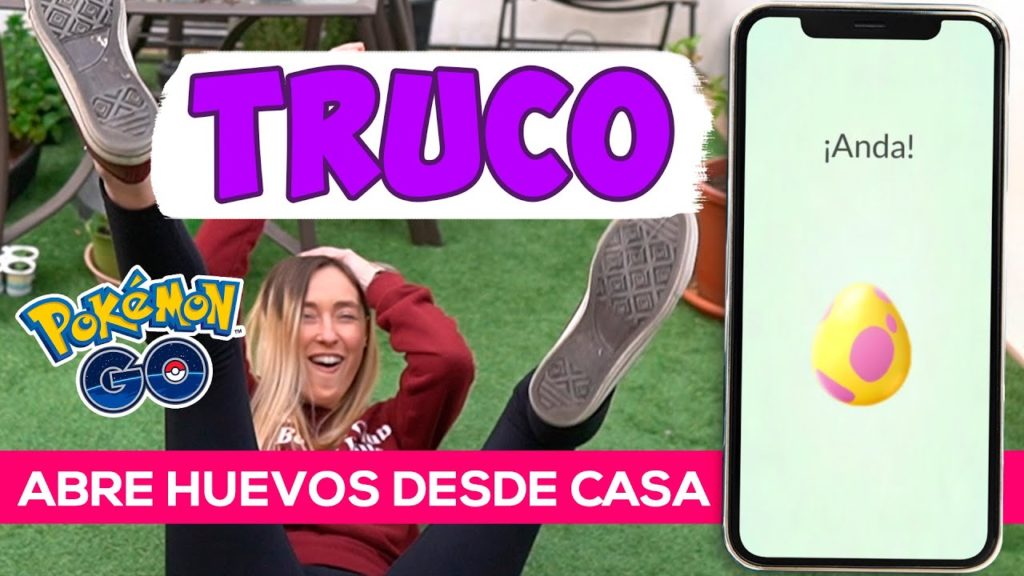 ¡TRUCO PARA ABRIR HUEVOS DESDE CASA! 🤣 USARLO BAJO SUPERVISIÓN DE UN ADULTO - Pokemon GO [Neludia]