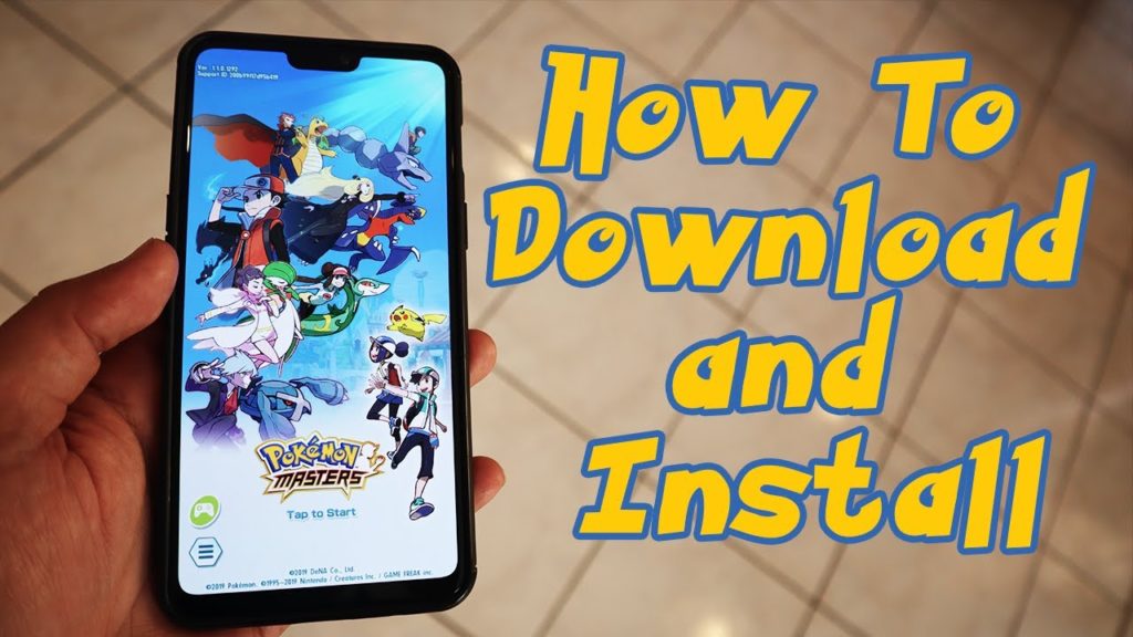 How to download and Install Pokemon Masters in South Africa