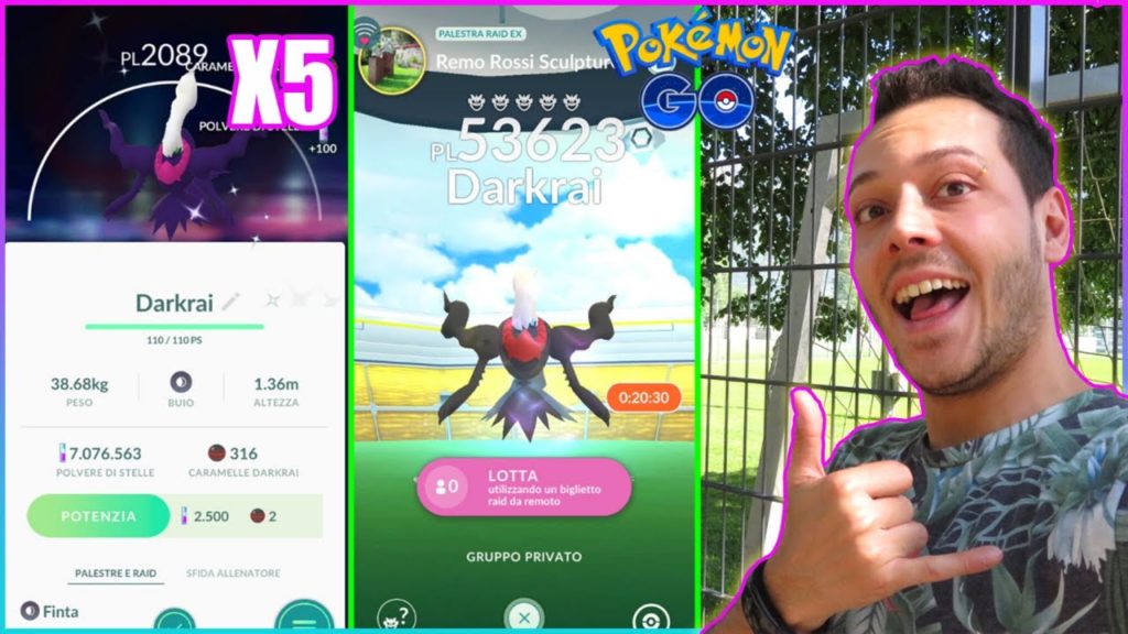 HO CATTURATO CINQUE *SHINY* DARKRAI! (Sfida Classica Kanto) - Pokémon GO ITA