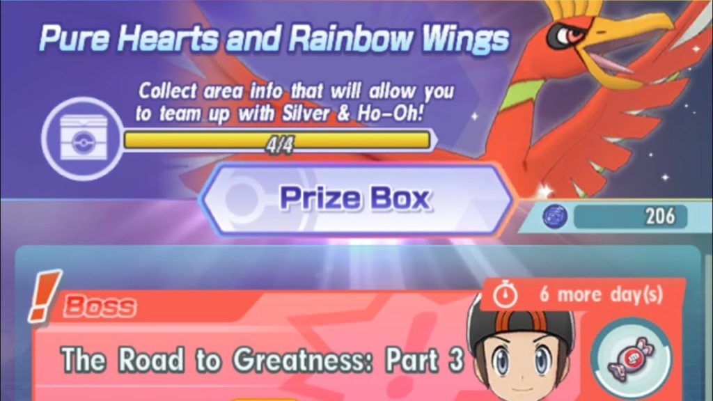 [Pokemon Masters] Legendary Event - Pure Hearts and Rainbow Wings (The Road to Greatness: Part 3)