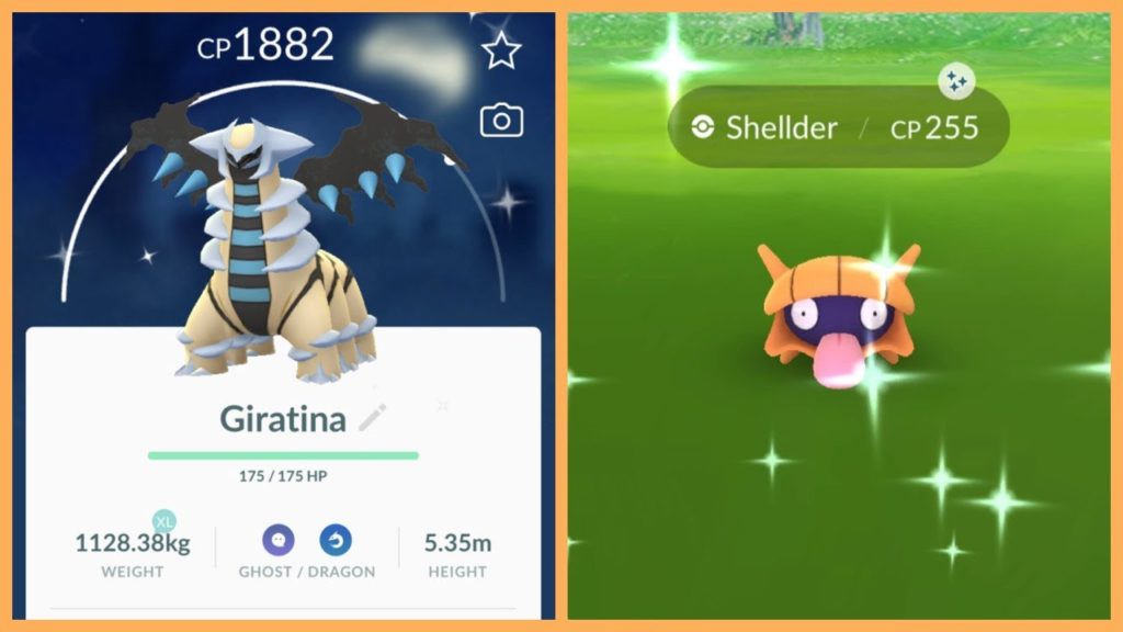 NEW SHINY GIRATINA RAIDS IN POKEMON GO! And Shellder Spotlight Hour!