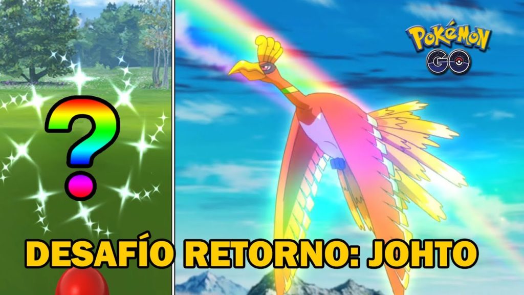 CONSIGO LEGENDARIO SHINY y DESAFÍO RETORNO de JOHTO COMPLETADO en POKEMON GO