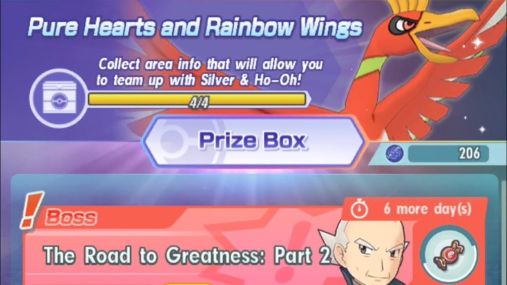 [Pokemon Masters] Legendary Event - Pure Hearts and Rainbow Wings (The Road to Greatness: Part 2)