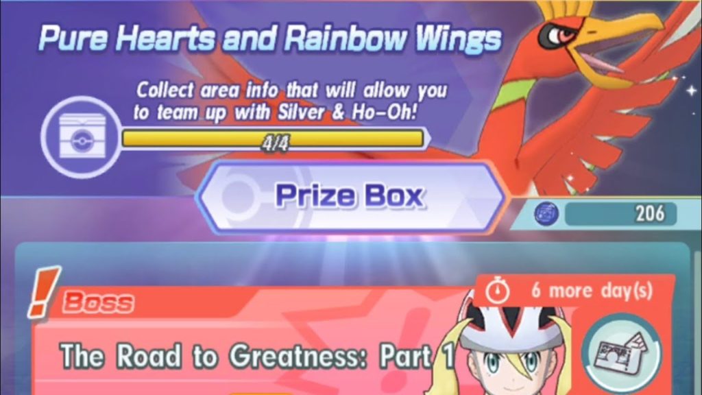 [Pokemon Masters] Legendary Event - Pure Hearts and Rainbow Wings (The Road to Greatness: Part 1)