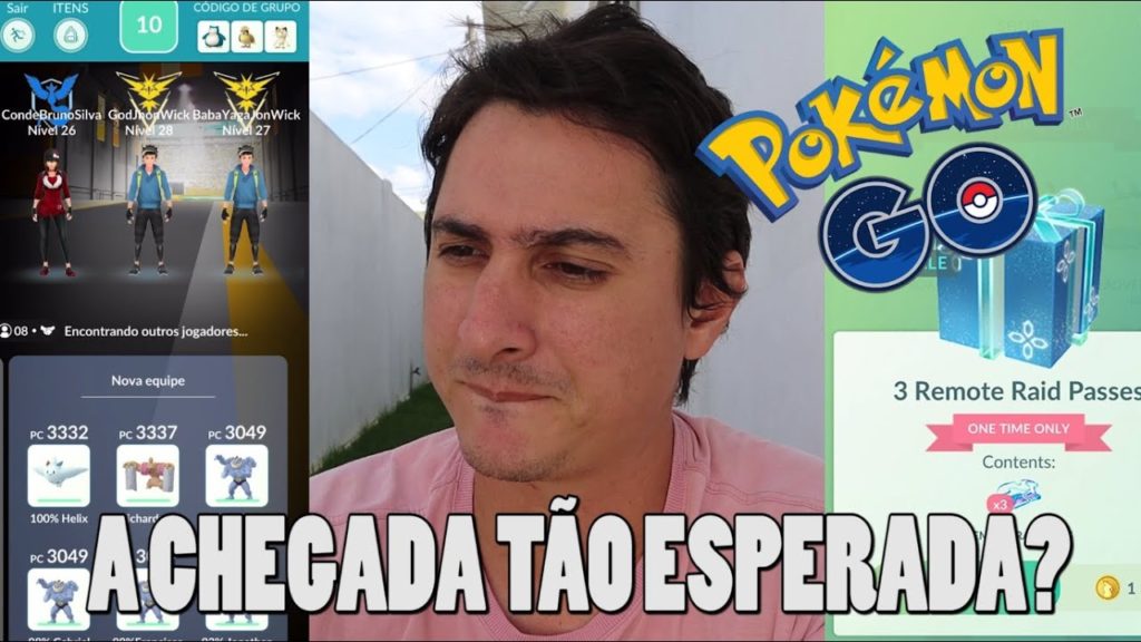 Convites Remotos na próxima atualização? A grande necessidade - PokémonGo