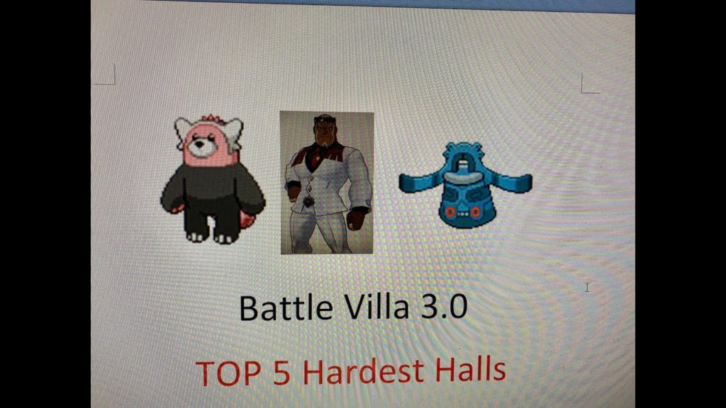 Pokemon Masters Battle Villa 3.0 Top 5 Hardest Halls