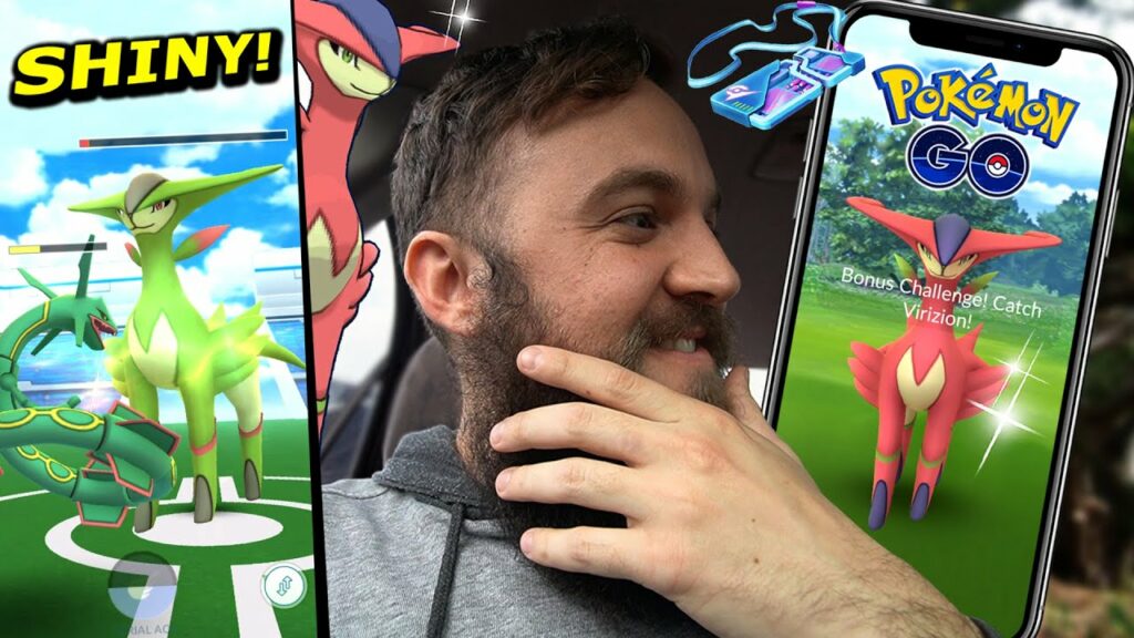 SHINY VIRIZION REMOTE RAIDS! (Pokemon Go Legendary Shiny Hunt)