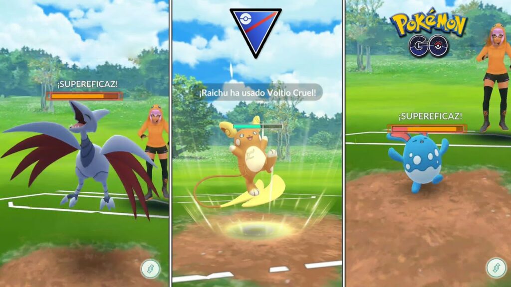 RAICHU ALOLA ARRASA con el "NUEVO" VOLTIO CRUEL en LIGA 1500 GO BATTLE LEAGUE (PvP) - POKEMON GO
