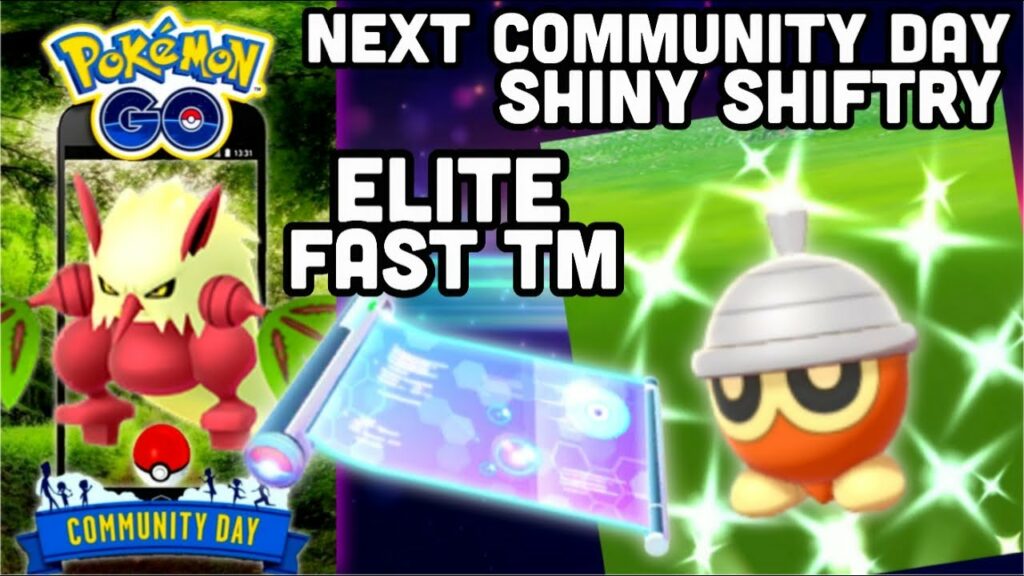 Next Community Day Shiny Shiftry in Pokemon GO | Bullet Seed move & Elite fast TM box