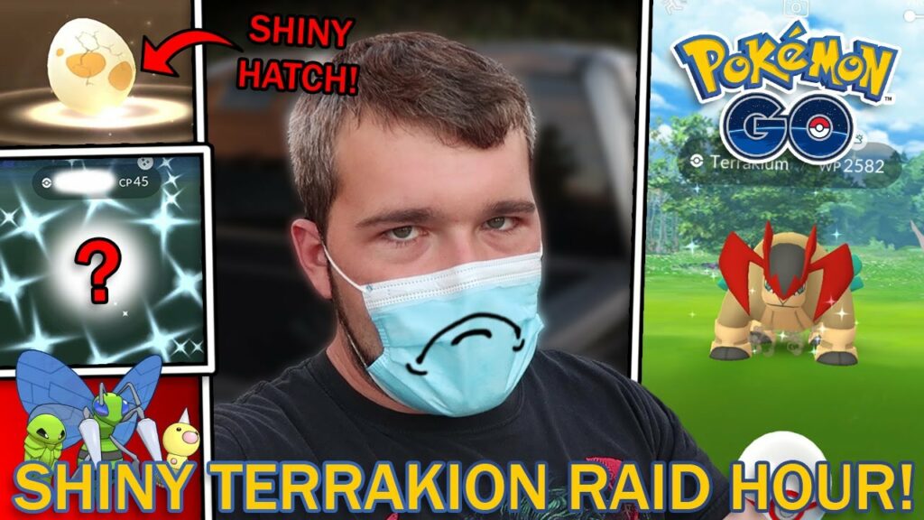 SHINY TERRAKION REMOTE RAID HOUR! COMMUNITY DAY VOTING! (Pokemon GO)