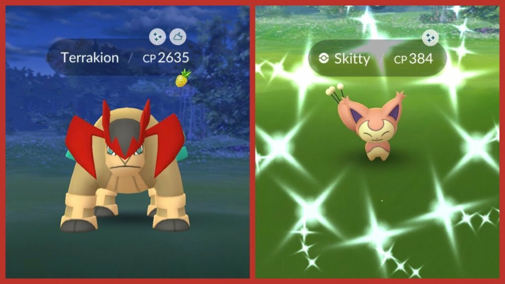NEW SHINY TERRAKION RAIDS IN POKEMON GO! New Shiny Skitty Nest Found!
