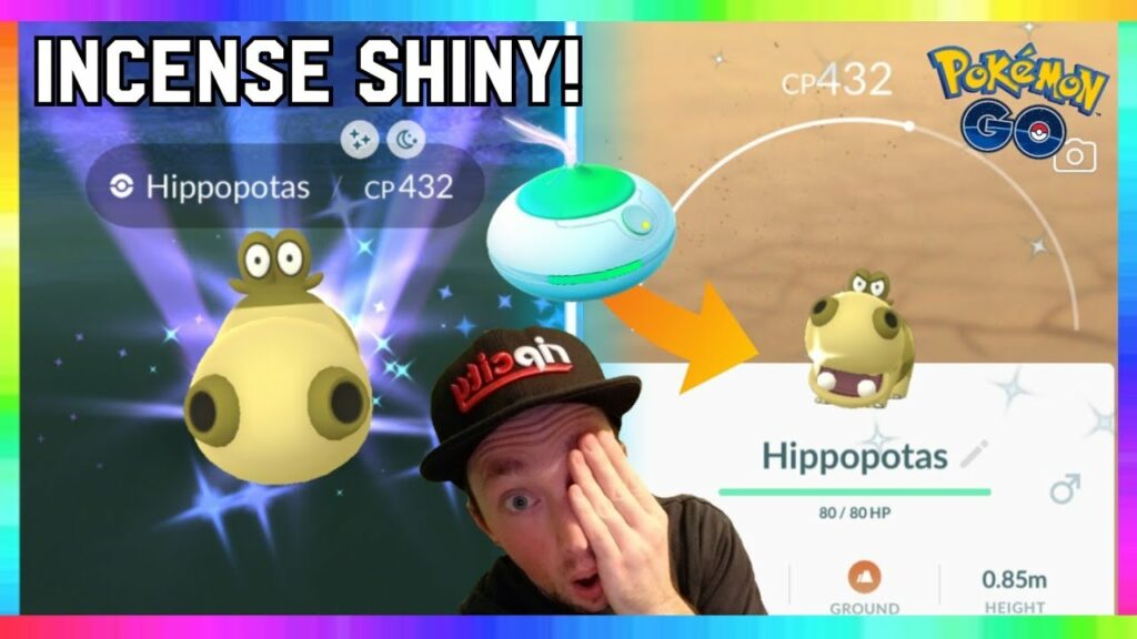 NO WAY! INCENSE SHINY HIPPOPOTAS CAUGHT IN POKEMON GO! NEW SINNOH RESEARCH EVENT!