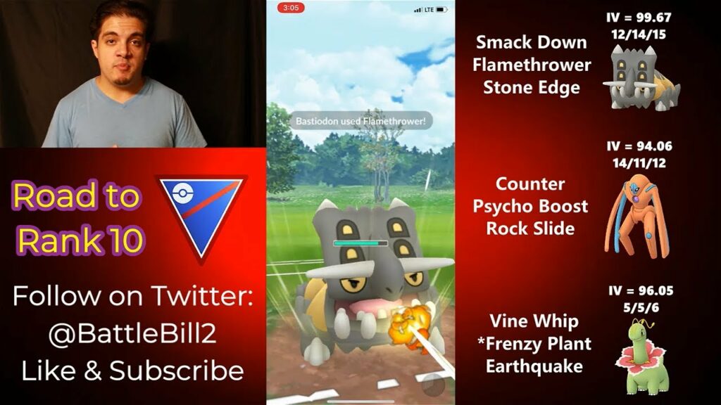 BASTIODON LED TEAM IN GREAT LEAGUE BATTLES | Pokemon Go Battle League PvP