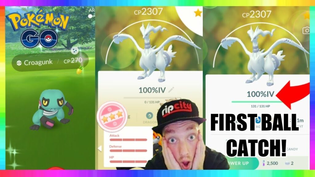I CAUGHT 100iv RESHIRAM IN POKEMON GO! FULL ODDS SHINY CROAGUNK CAUGHT! 6x SHINY BRONZORS!
