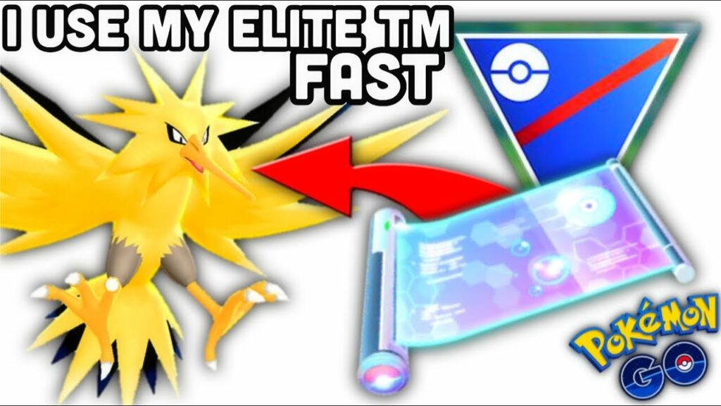 I used my Elite Fast TM on Zapdos in Pokemon GO | Zapdos in GO Battle League GL S2 | I GOT A PUPPY
