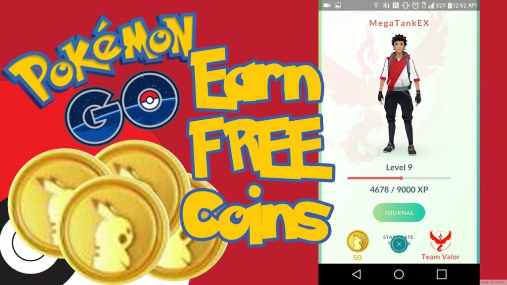 FREE POKECOINS! How to earn coins on PokemonGo without paying!