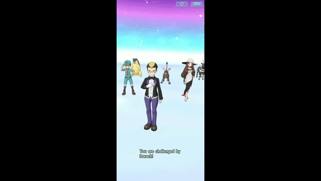 Pokemon masters battle villa: hall 30 challenger Darach (refight)