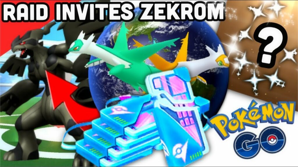 Remote Raid invite anywhere in the world Pokemon GO | Shiny Latias & Latios | Reshiram Duo & more