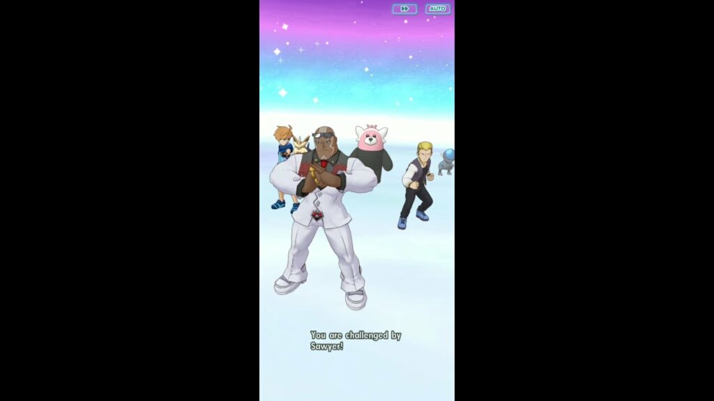 Pokemon masters battle villa: hall 20 challenge Sawyer (greater version thx luck :D)